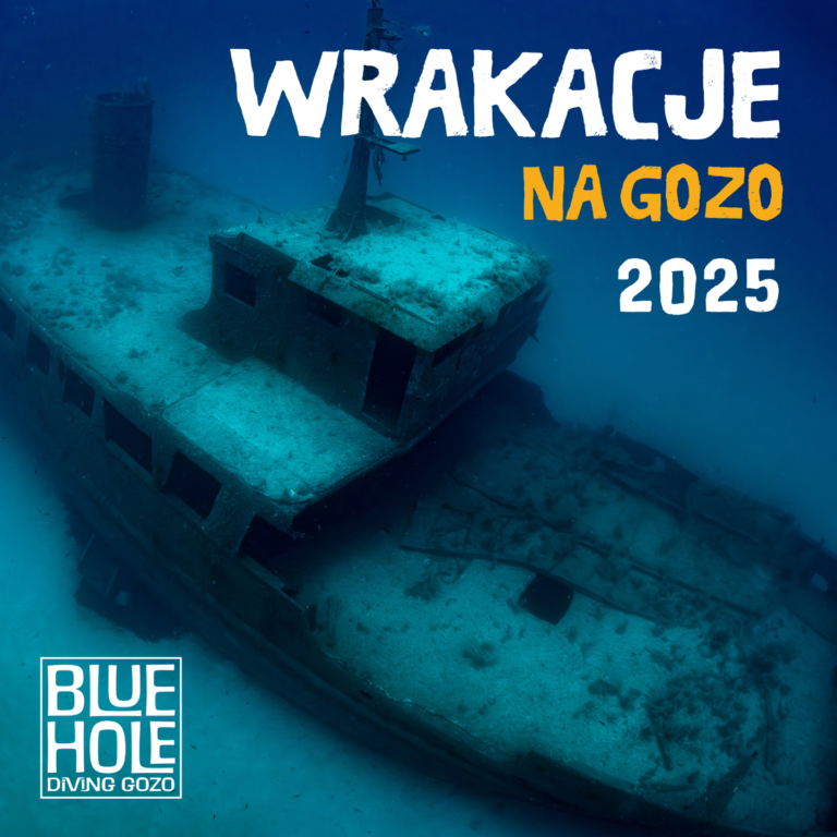 Wrakacje na Gozo 2025. Blue Hole Diving Gozo